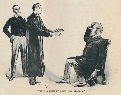 S pohledem žalu a zoufalství, 1892 od Sidney Paget