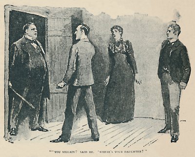 Ty padouchu! Řekl On. Kde je moje dcera, 1892 od Sidney Paget