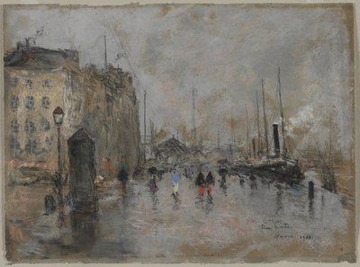Nábřeží Grand Quai v Le Havru od Siebe Johannes ten Cate
