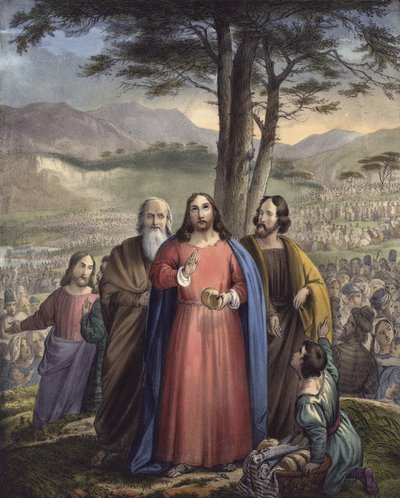 Kristus sytí zástup od Siegfried Detler Bendixen