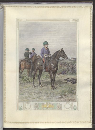 Pocta u příležitosti 50. výročí vlády císaře Františka Josefa I. 1898 (tisk) od Siegmund L