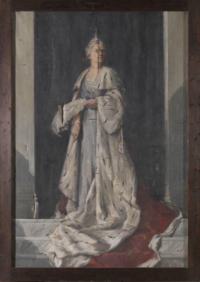 Portrét Wilhelminy, královny Nizozemska od Sierk Schröder