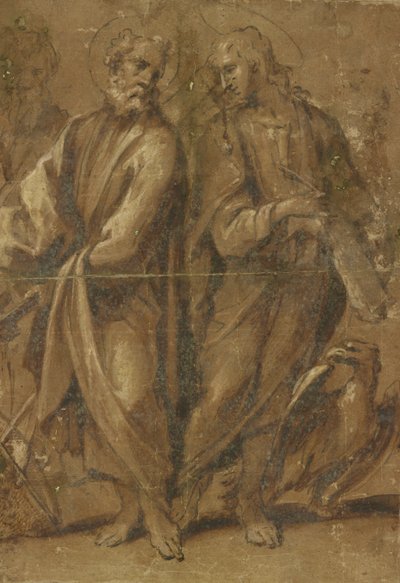Svatí Petr a Jan od Sigismondo Caula