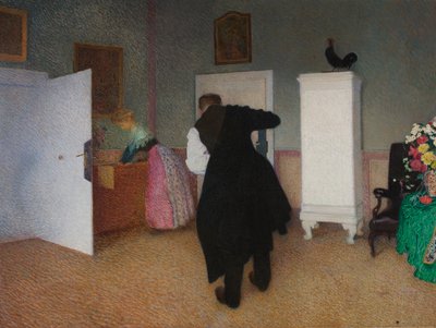 Interiér od Sigmund Walter Hampel
