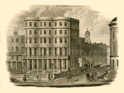 „Bristol Hotel, Marine Parade, Brighton“, 1835. od Silvester and Co