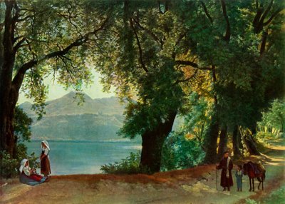„Jezero Nemi u Říma“, 20. léta 19. století, 1965. od Sil