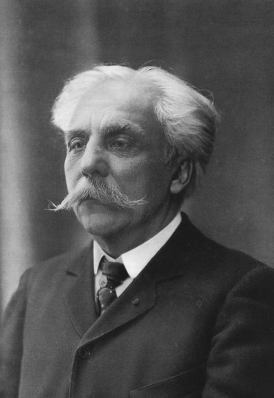 Gabriel Fauré 1845-1924, francouzský skladatel, varhaník, klavírista a pedagog od Silvestre