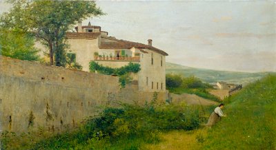 Pohled na Piagentinu od Silvestro Lega