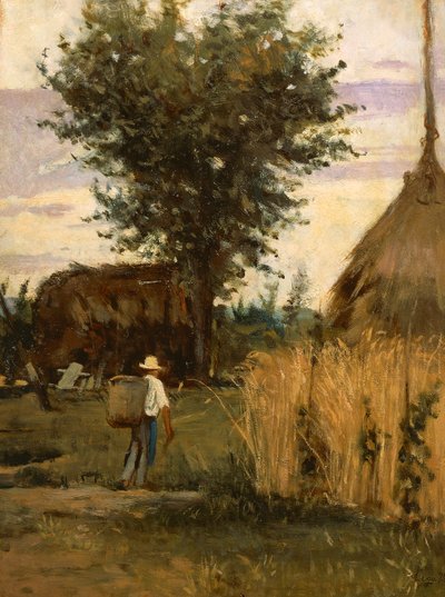 Barnyard od Silvestra Lega od Silvestro Lega