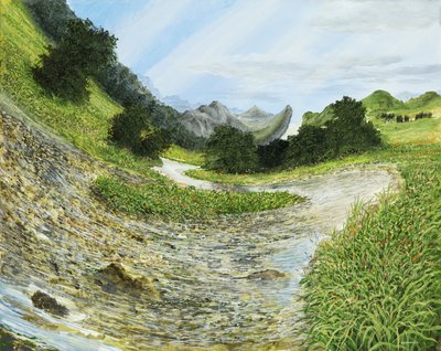 Gebirgsbach od Silvian Sternhagel
