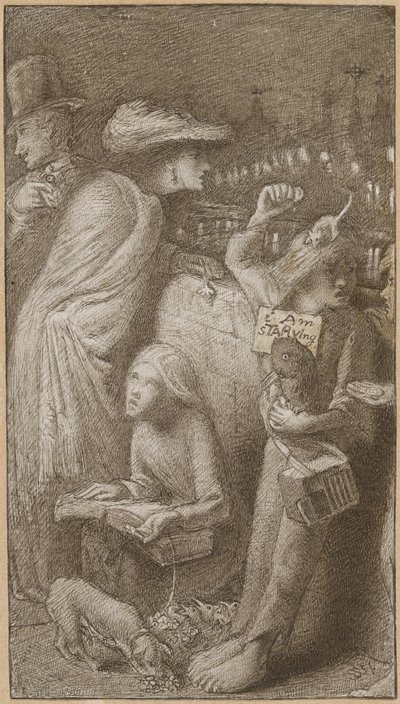 I Am Hladovět od Simeon Solomon