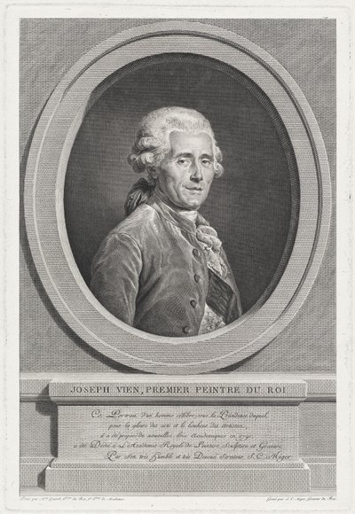 Josef Vienne od Simon Charles Miger after Adélaïde Labille Guiard