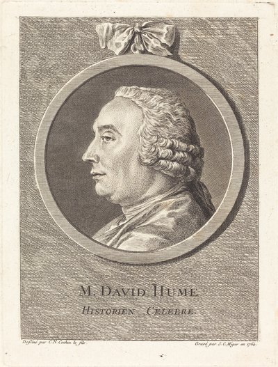 M. David Hume od Simon Charles Miger after Charles Nicolas Cochin II