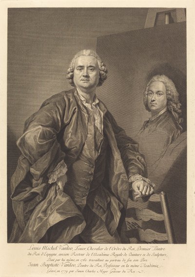 Louis Michel Vanloo od Simon Charles Miger after Louis Michel Van Loo
