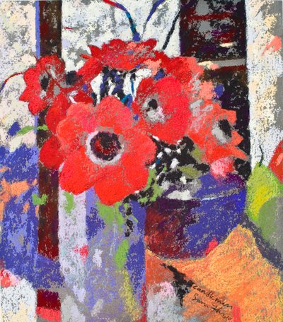 Svíčková, 2010 (pastel na papíře) od Simon Fletcher