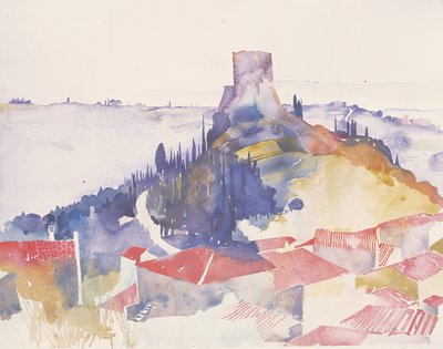 Castiglioni, Itálie, 2002 (akvarel) od Simon Fletcher
