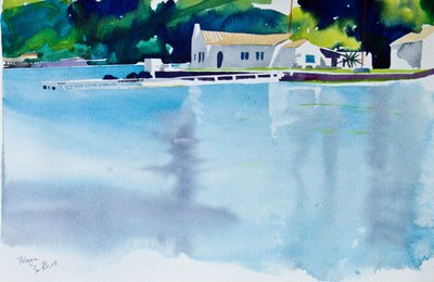 Pelagia, 2008 (akvarel) od Simon Fletcher