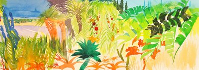 Tropical, 2016 (média na vodní bázi) od Simon Fletcher