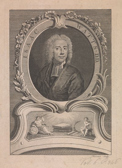 Isaac Watts od Simon Francois Ravenet