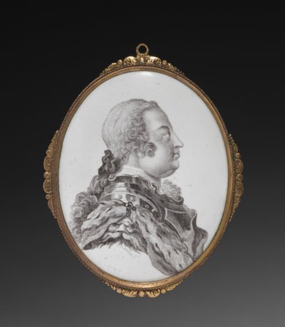 Oválná plaketa, vévoda z Cumberlandu, c. 1755. od Simon Francois Ravenet