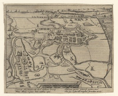 Obléhání Alkmaaru, 1573 od Simon Frisius
