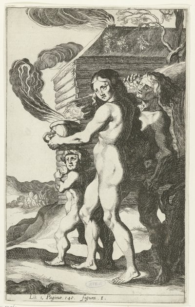 Germánská rodina od Simon Frisius