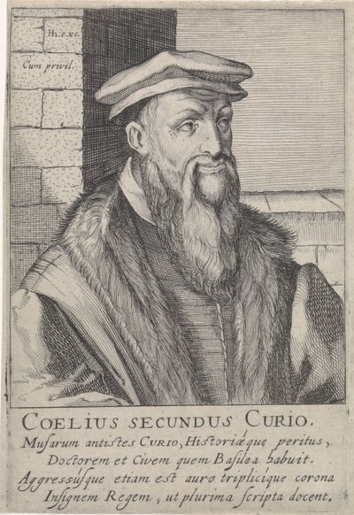 Portrét Caelia Secunda Curia od Simon Frisius