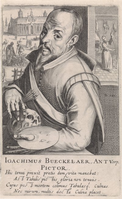 Portrét Joachima Beuckelaera od Simon Frisius