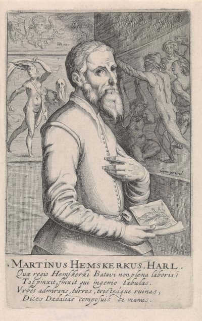 Portrét Maartena van Heemskercka od Simon Frisius