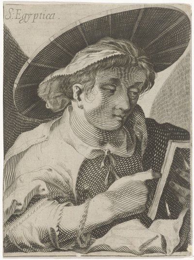 Sibille z Egypta od Simon Frisius