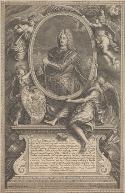 Sir James Butler, druhý vévoda z Ormonde od Simon Gribelin