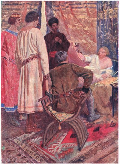 K nesmrtelné cti první křížové výpravy, která udeří kopím nebo mečem na bránu Jeruzaléma od Simon Harmon Vedder