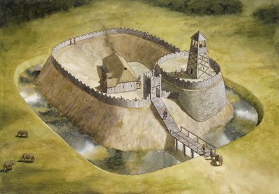 Hrad Helmsley od Simon Hayfield