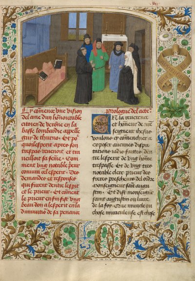 Vize duše by Guy de Thurno od Simon Marmion