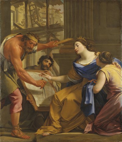 Artemise II od Simon Vouet