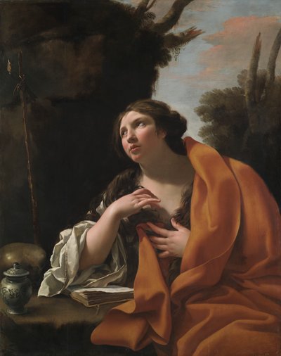 Svatá Máří Magdalena od Simon Vouet