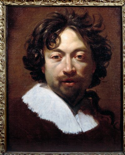 Autoportrét od Simona Voueta (1590-1649) cca 1626-1627, 45x36 cm, Lyon, Musee des Beaux Arts od Simon Vouet