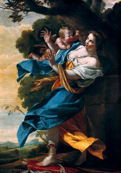 Láska, která se pomstí, 17. století. od Simon Vouet