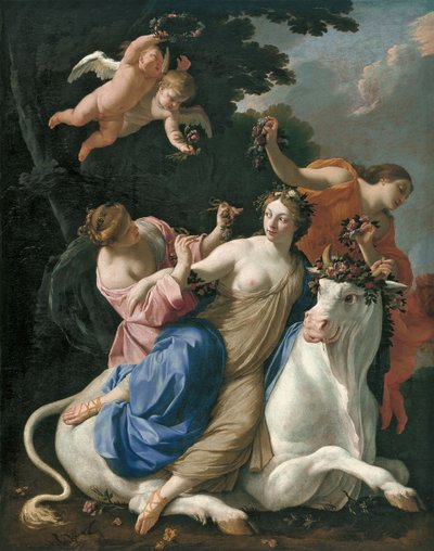 Znásilnění Evropy od Simon Vouet