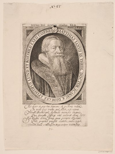 biskup Mads Jensen od Simon de Pas