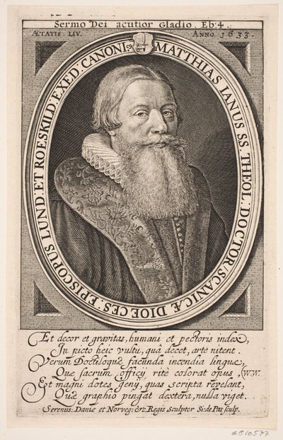 biskup Mads Jensen od Simon de Pas
