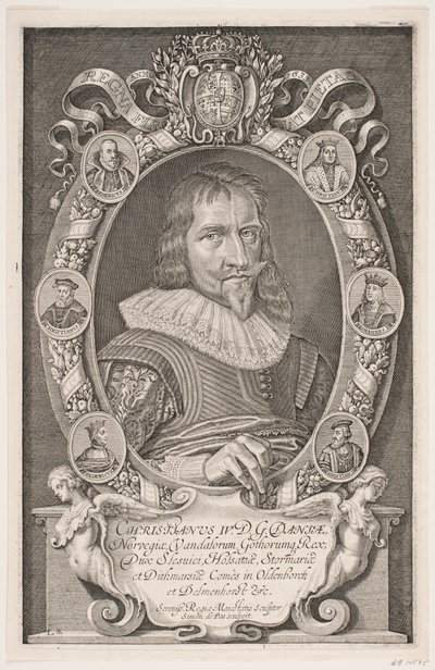 Kristián IV od Simon de Pas