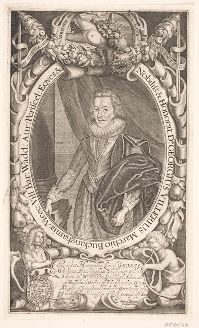 George Villiers z Buckinghamu od Simon de Pas