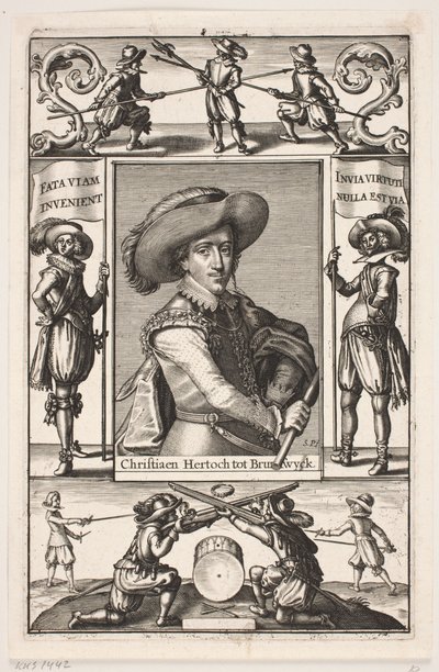 vévoda Christian z Braunschweigu od Simon de Pas