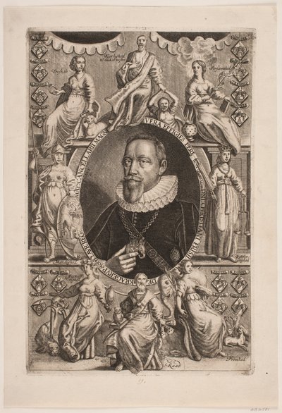 Kancléř Christian Friis od Simon de Pas