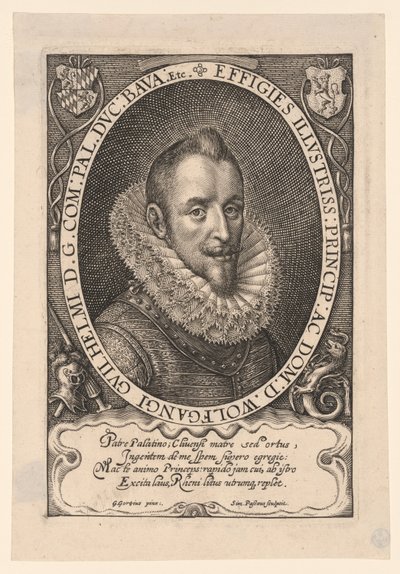 Wolfgang Vilém, hrabě falcký od Simon van de Passe