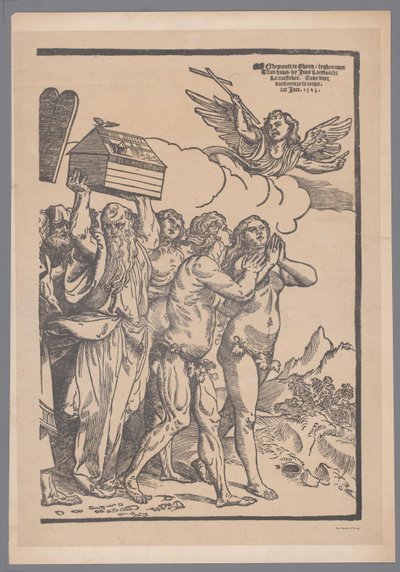 Reprodukce desátého a posledního dílu tištěné série De Triomf van Christus podle Joose Lambrechta od Simonau and Toovey