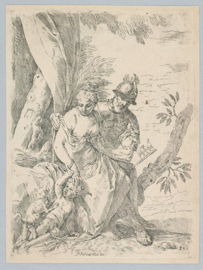 Mars, Venuše a Láska od Simone Cantarini
