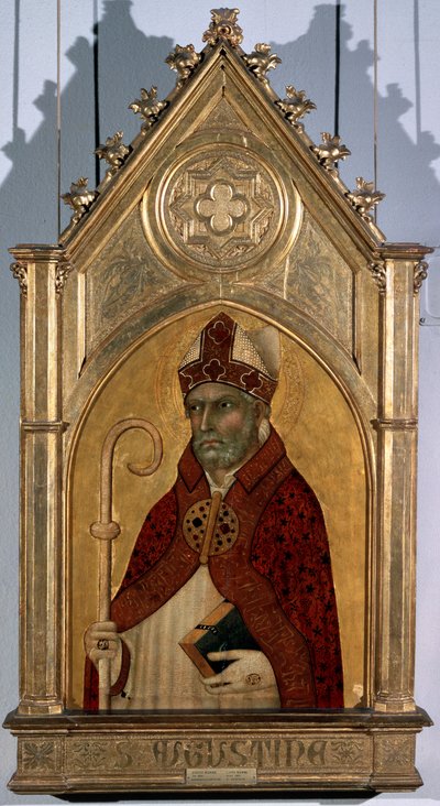 Svatý Augustin, 20. léta 13. století. od Simone Martini