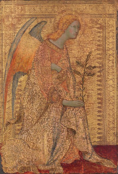 Anděl zvěstování, c. 1330. od Simone Martini